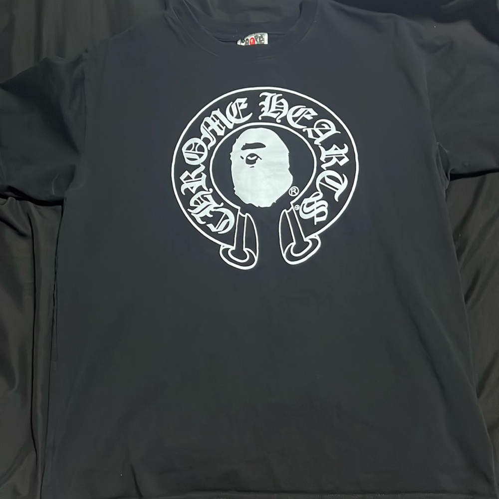 Bape X Chrome Heart Tee